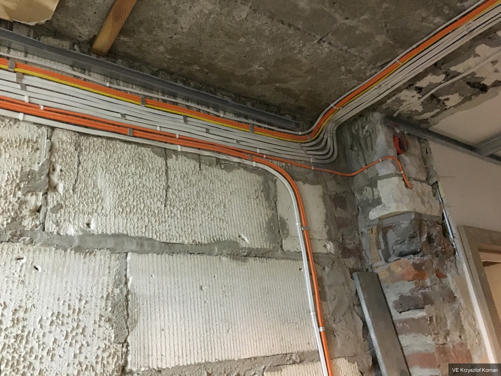 Przewody elektryczne w instalacji domowej